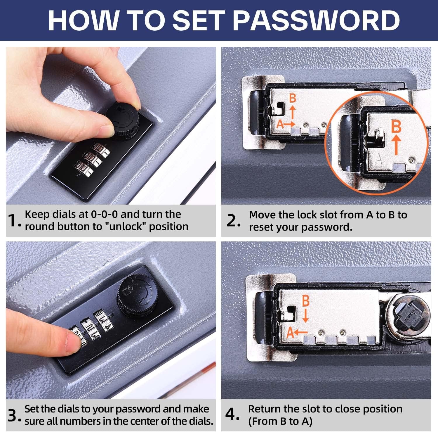 image:imageBook Safe Combination Lock Bible Ohuhu Secret Compartment Safe MultiUse Portable Storage Money for Home Safes Jewelry Documents or Valuables