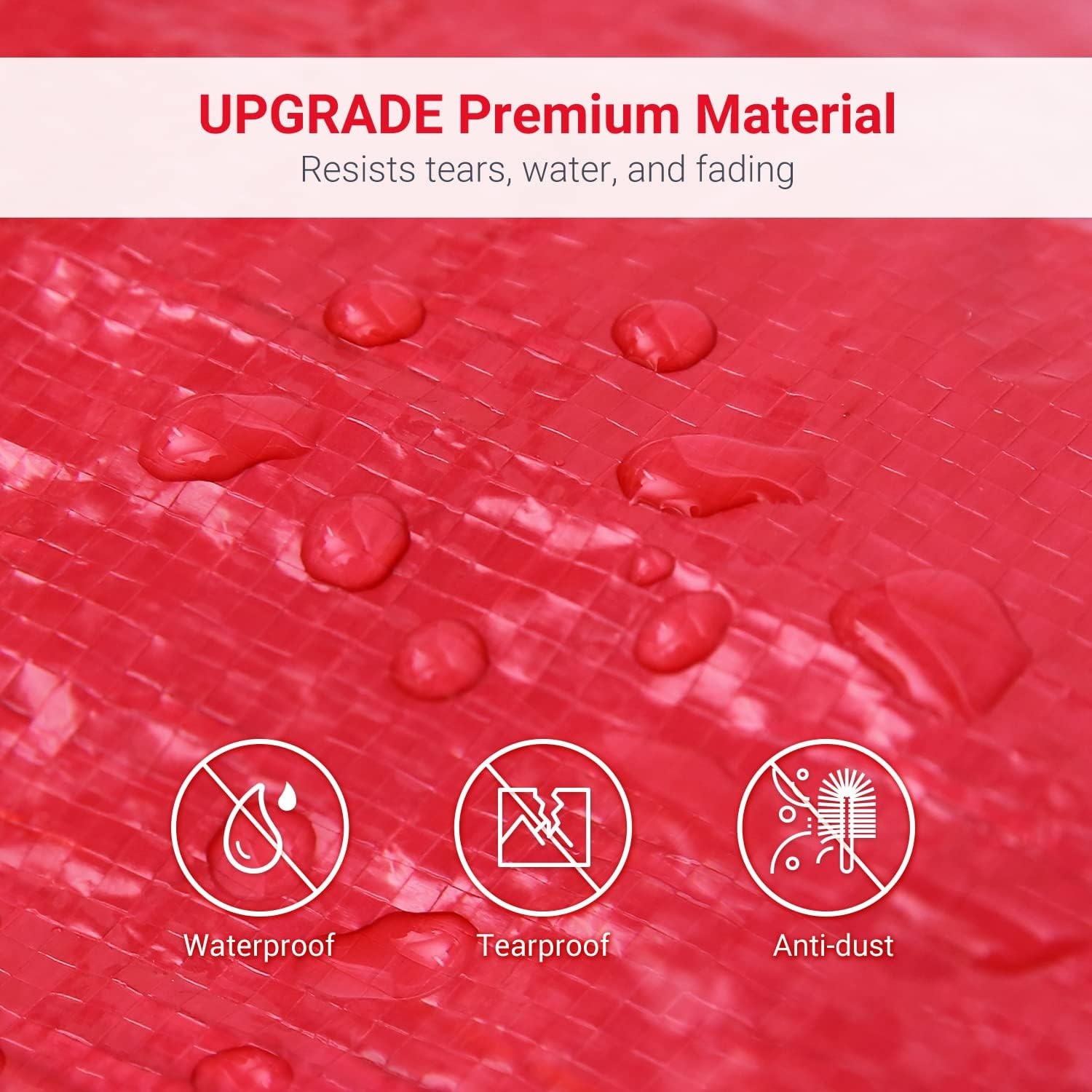 image:imageChristmas Tree Storage Bag OhuhuExtra Large Christmas Tree Storage Multipurpose Storage Bag with Reinforced Handles Zipper Tear Proof Material for Tree Storage 48 X 20 X 15 red