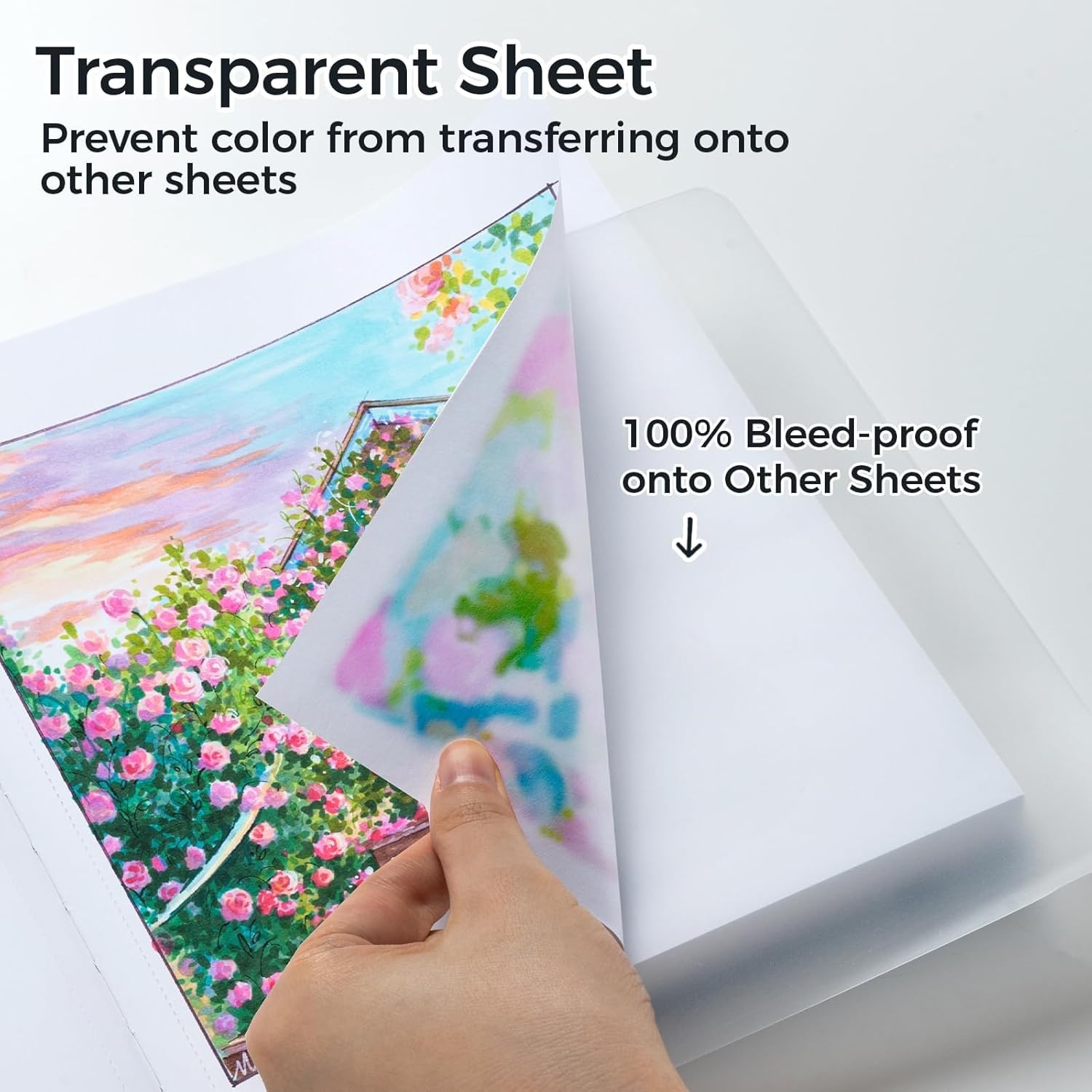 image:imageOhuhu Sketchbook Marker Paper Pad 83x83 Square Art Sketch Book Drawing Papers 78 Sheets156 Pages 120 LB200 GSM Hardcover Sketching Books for Alcohol Markers Heavyweight Sketchpad Christmas Gift7 x 10