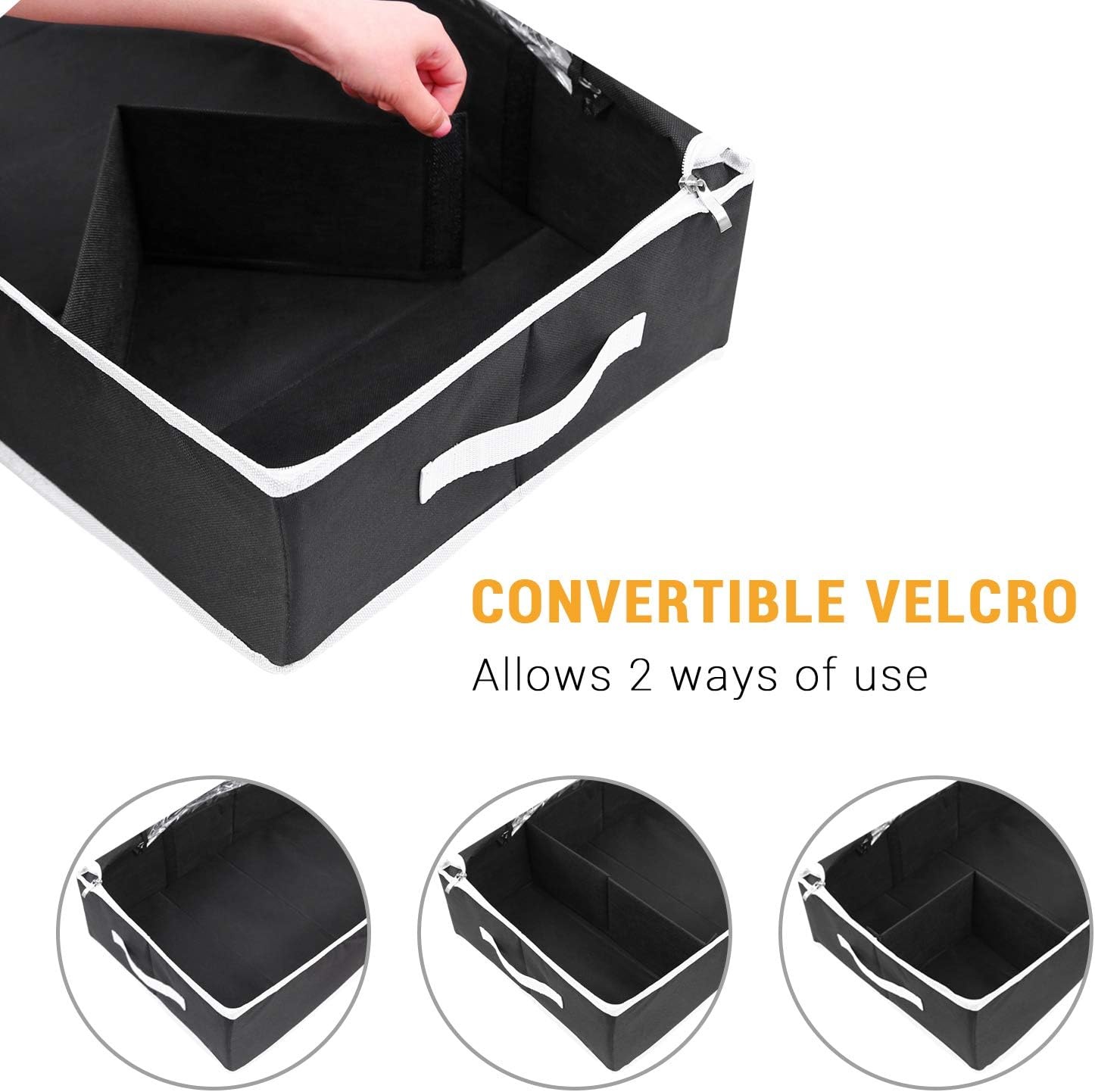 image:imageOhuhu Wrapping Paper Storage Containers Gift Wrap Organizer Wrapping PaperHolder 6000 Oxford Cloth TearResistant and Waterproof 405 Fits 1824 Standers Rolls Black