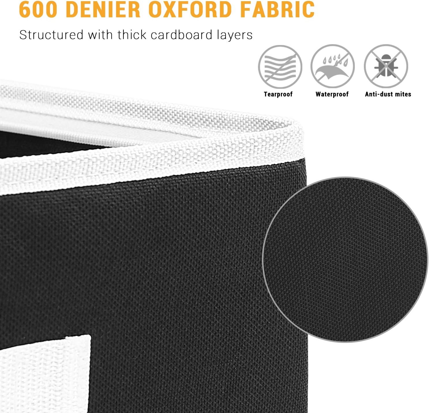 image:imageOhuhu Wrapping Paper Storage Containers Gift Wrap Organizer Wrapping PaperHolder 6000 Oxford Cloth TearResistant and Waterproof 405 Fits 1824 Standers Rolls Black