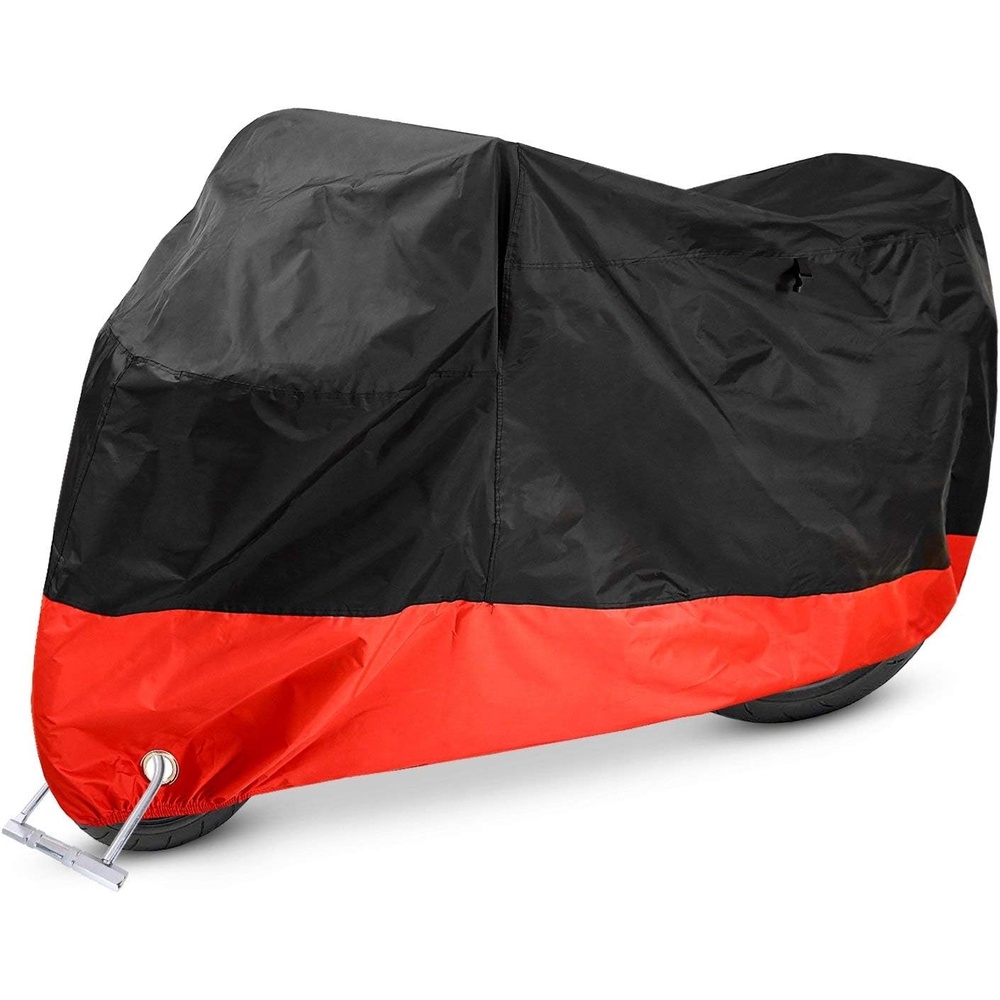 image:imageOhuhu Motorcycle Cover All Season Waterproof Snowproof Motorbike Covers with Lock Holes amp Storage Bag XX Large Fits up to 108 Motors Bikes Scooters for Honda Yamaha Suzuki Harley Kawasaki
