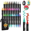 30 Pens (15 Regular  9 Metallic & 6 Neon Colors)