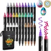 30 Pens (24 Metallic  4 White & 2 Black)