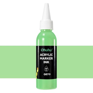 Ohuhu Acrylic Marker Ink Refill for Mauna Kea & Hanauma Series(G07)