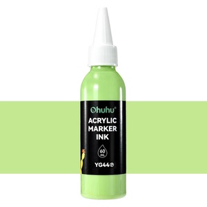 Ohuhu Acrylic Marker Ink Refill for Mauna Kea & Hanauma Series(YG44)