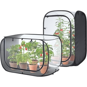 Ohuhu Mesh Plant Cover, Pop Up Garden Plant Protector Strawberry Cover Wind Protection for Plants Outdoor – Plants Screen Covers Tent Protect Fruit, Vegetables Flowers Herbs Outside from Birds Insects(2)