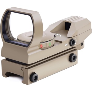 Ohuhu Red Green Dot Gun Sight Scope Reflex Sight with 4 Reticles