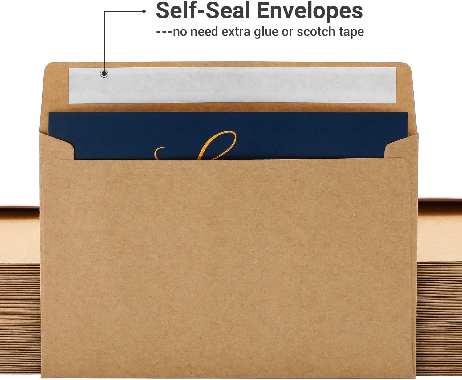 image:image100 Thank You Cards Bulk Navy Blue and Gold Designs Thank You Notes Box Set with SelfSeal Envelopes and Stickers Elegant 8 Design Greeting Card for Wedding Baby Shower Business Graduation Birthday