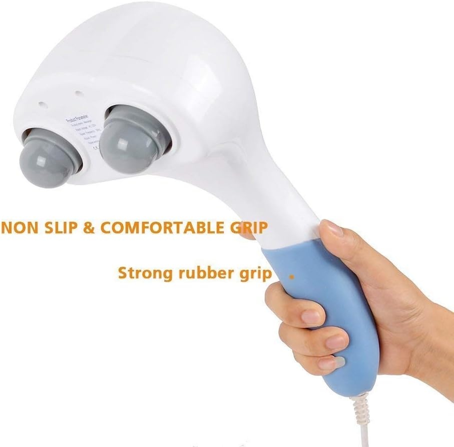 image:imageElectric Back Massager of Ohuhu Handheld Massagers Double Head Deep Tissue Percussion Massages for Full Body Massage for Neck Shoulder Head Foot Leg Fathers Mothers Day Gift Ideal for Parents
