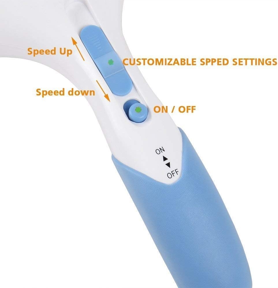 image:imageElectric Back Massager of Ohuhu Handheld Massagers Double Head Deep Tissue Percussion Massages for Full Body Massage for Neck Shoulder Head Foot Leg Fathers Mothers Day Gift Ideal for Parents