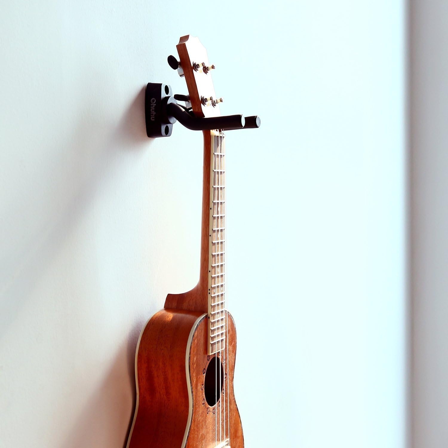image:imageOhuhu Guitar Hanger 2Pack Hook Wall Mount Guitar Stand Keeper Holder For Acoustic Electric Guitars