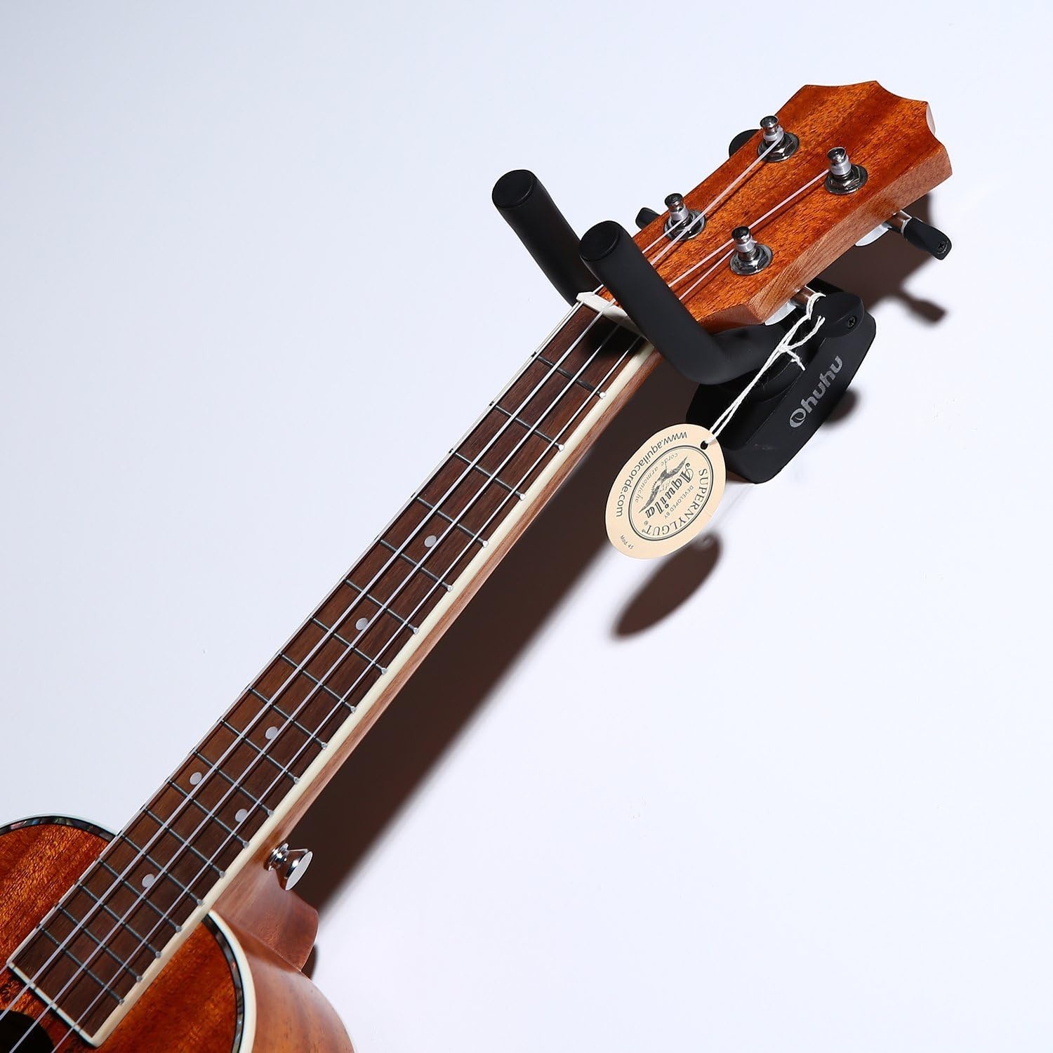 image:imageOhuhu Guitar Hanger 2Pack Hook Wall Mount Guitar Stand Keeper Holder For Acoustic Electric Guitars