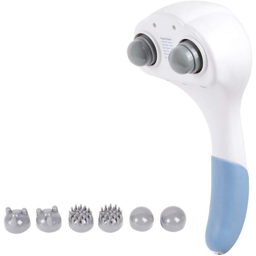 image:imageElectric Back Massager of Ohuhu Handheld Massagers Double Head Deep Tissue Percussion Massages for Full Body Massage for Neck Shoulder Head Foot Leg Fathers Mothers Day Gift Ideal for Parents