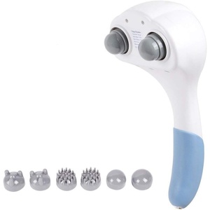 Electric Back Massager of Ohuhu, Handheld Massagers Double Head Deep Tissue Percussion Massages for Full Body Massage for Neck, Shoulder, Head, Foot, Leg, Father’s Mother’s Day Gift Ideal for Parents