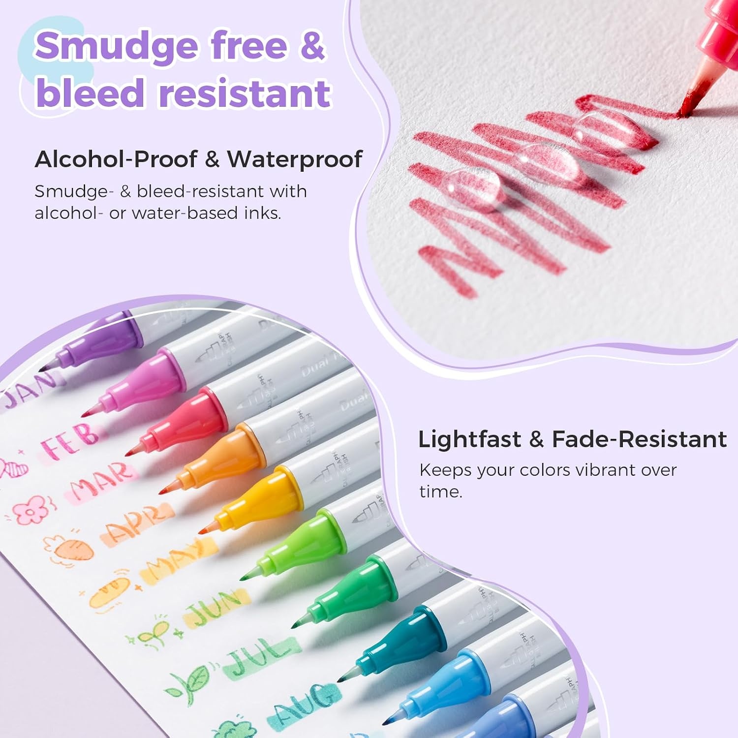 image:imageBundle Inlcuded Ohuhu Marker Sketchbook Ohuhu Fineliner Pens