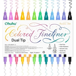 Bundle Inlcuded: Ohuhu Marker Sketchbook + Ohuhu Fineliner Pens